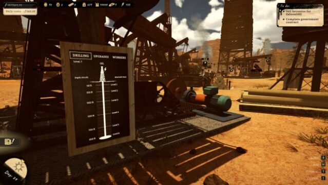 Black Gold: Oil Drilling Simulator PC Screenshot
