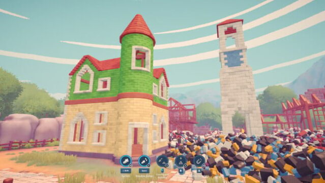 Brick by Brick: Tidy Up the Small Town! PC Screenshot