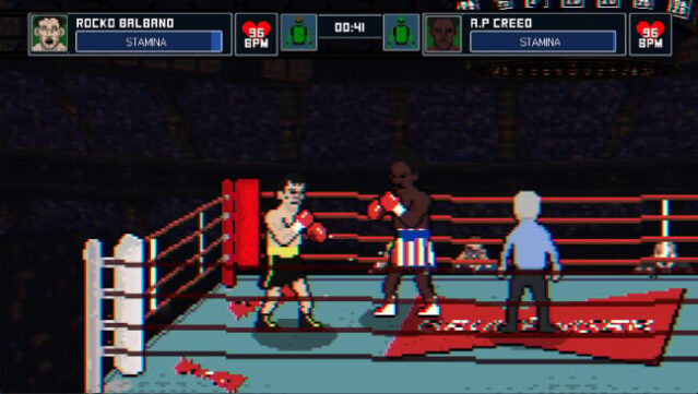 Bruisers 2D Boxing Gameplay Screenshot