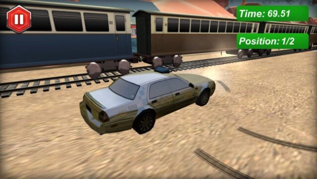 Cars vs Train Gameplay Screenshot