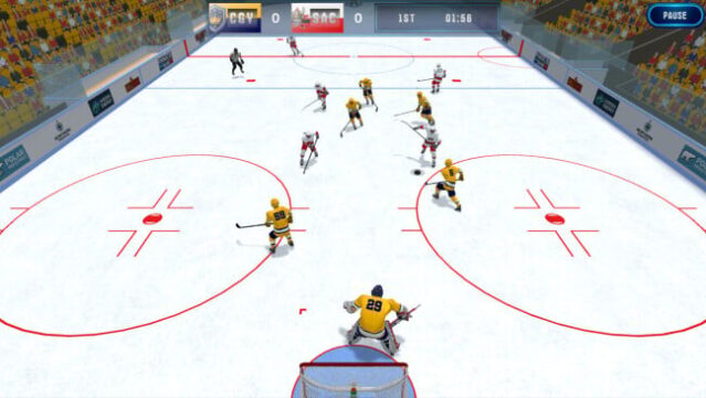 Center Ice Hockey Gameplay Screenshot