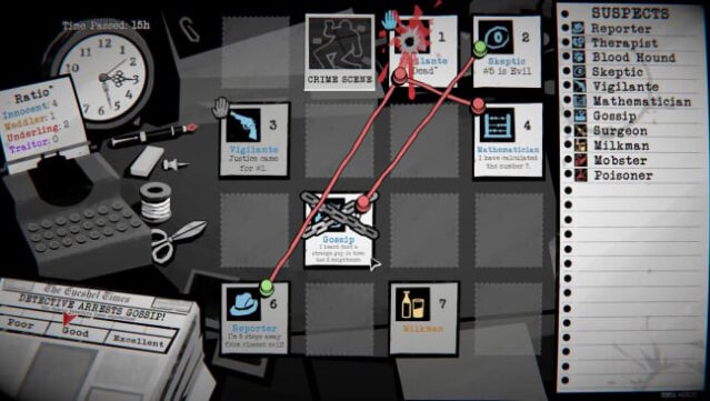 Dupery: A Game of Solo Deduction PC Screenshot