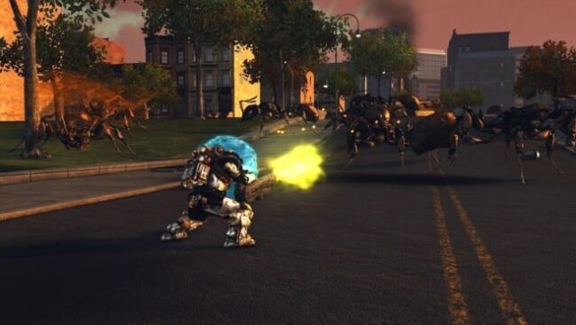 Earth Defense Force: Insect Armageddon Gameplay Screenshot