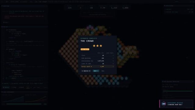 FORK BOMB: A Programming Game Gameplay Screenshot