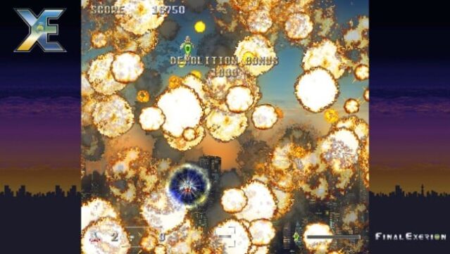 Final Exerion Gameplay Screenshot