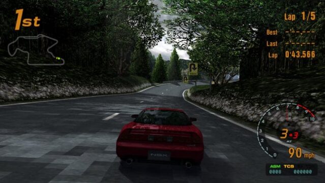 Gran Turismo : A-Spec Gameplay Screenshot