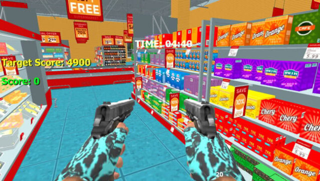 Granny Kick Neighbor Gameplay Screenshot