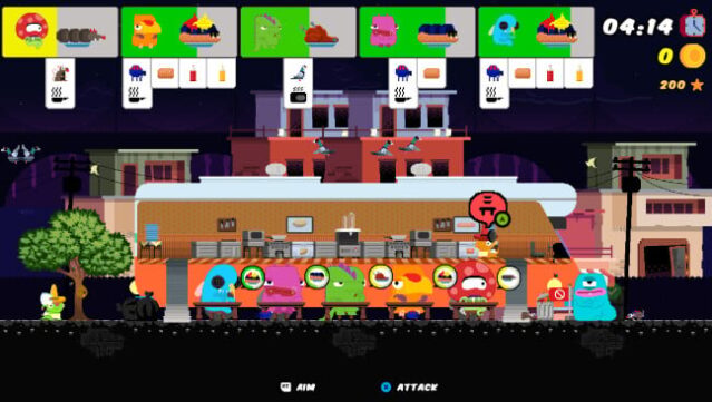 Monster Meals Gameplay Screenshot