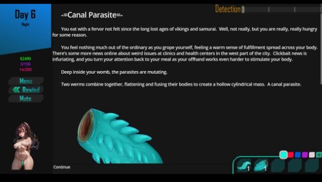 Parasite Infection Gameplay Screenshot