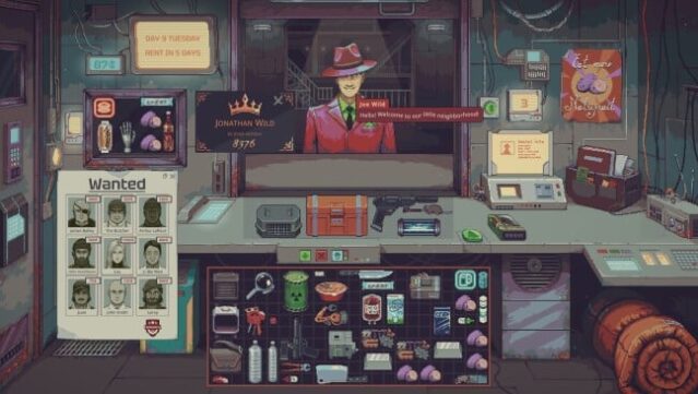 Probably Stolen – Cyberpunk Shopkeeper Sim PC Screenshot