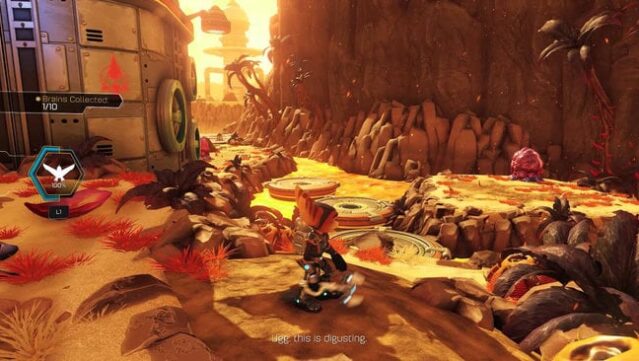 Ratchet & Clank Gameplay Screenshot