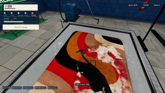 Rug Cleaning Simulator Gameplay Screenshot