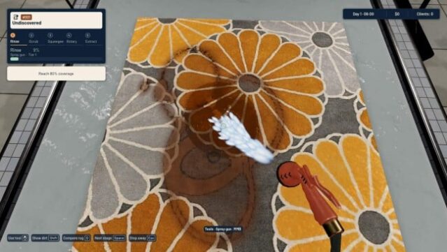 Rug Cleaning Simulator PC Screenshot