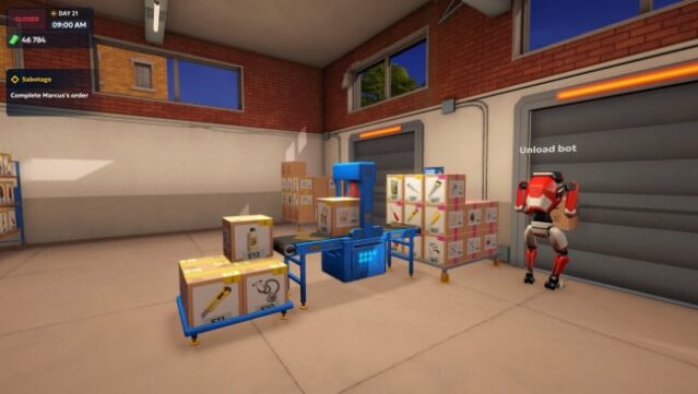 Shipping Store Simulator Gameplay Screenshot