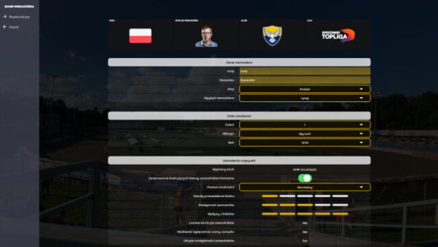 Speedway Club Manager Gameplay Screenshot