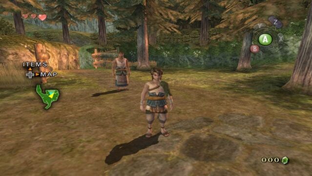 The Legend of Zelda: Twilight Princess Gameplay Screenshot