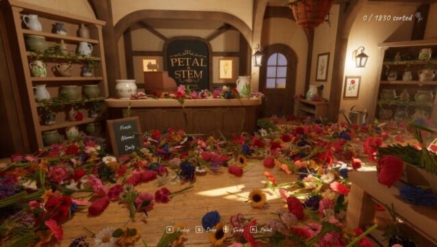 Tidy Up the Flower Shop PC Screenshot