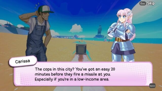 Truck-kun is Supporting Me from Another World?! Gameplay Screenshot