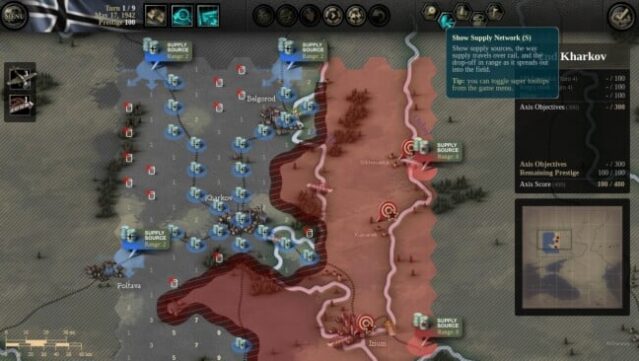 Unity of Command: Stalingrad Campaign Gameplay Screenshot
