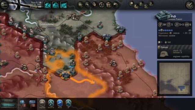 Unity of Command: Stalingrad Campaign PC Screenshot